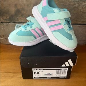 NIB/New Toddler Girls Adidas 8k